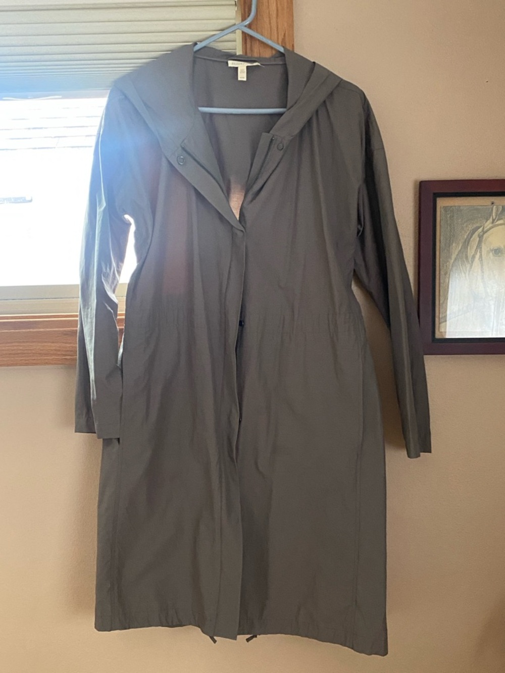 Eileen Fisher Slate Gray Lightweight Jacket